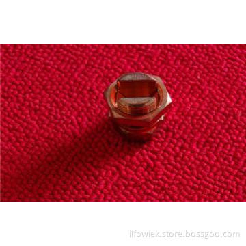 Polishing Copper Electric Power Fittings From Investment Ca